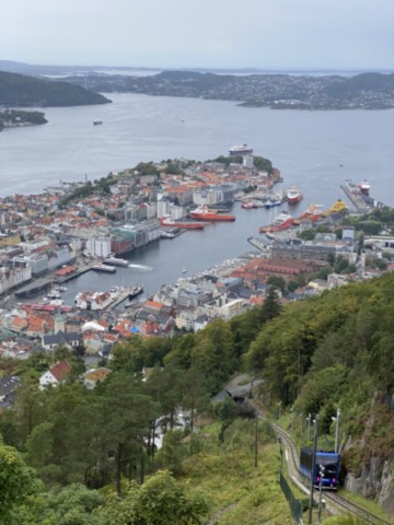 Mont Floyen Bergen Norvège