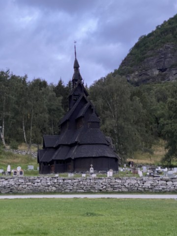 Stavkirke de Borgund Aurland Norvège