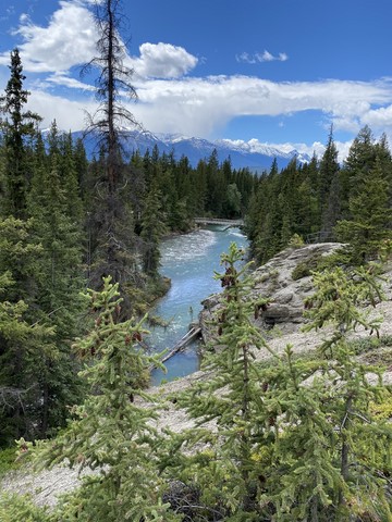 Maligne canyon loop Jasper National Park Canada
