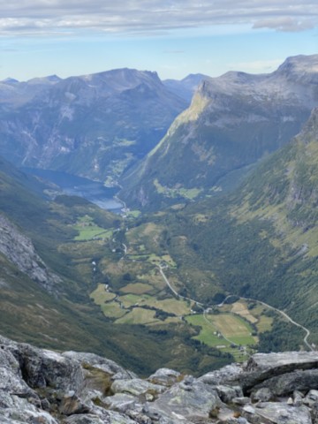 Dalsinibba viewpoint Geiranger Norvège
