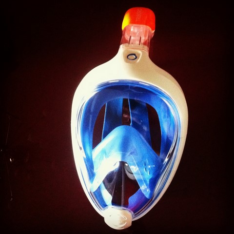 Masque plongée Easybreath Decathlon