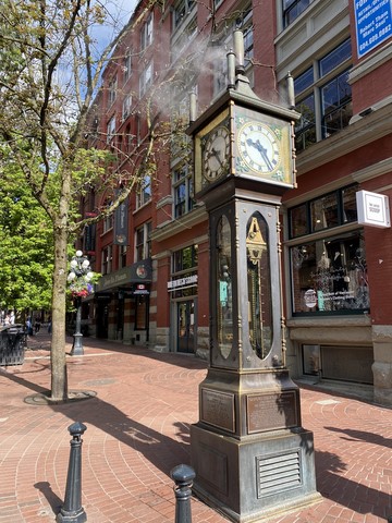 Steam Clock Vancouver Canada