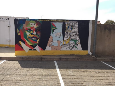 StreetArt Orlando's towers Soweto
