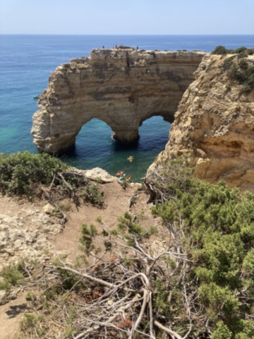 Arcos da Marinha Percurso dos Sete Vales Suspensos Lagos Portugal