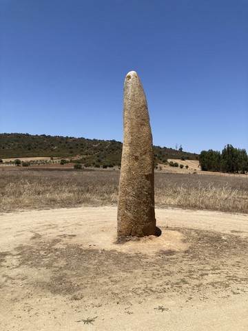 Menhir do Outeiro Evora Portugal