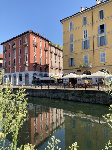 Quartier des Navigli Milan