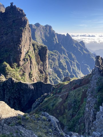 Pico do Arieiro à Pico Ruivo 2 Madère