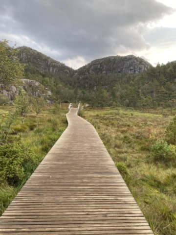 Ponton Preikestolen Stavanger Norvège