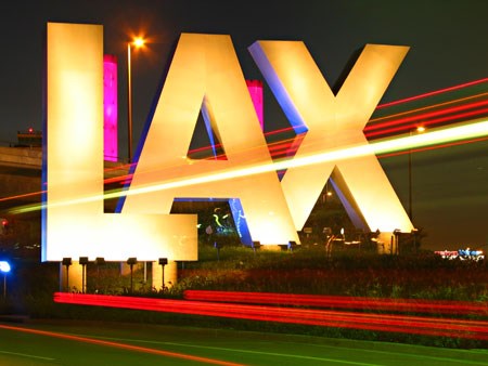 LAX Aéroport de Los Angeles Etats-Unis