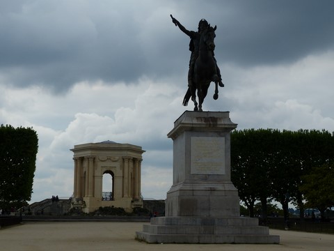 La promenade du Peyrou Montpellier