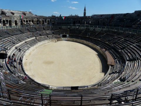 Les arènes de Nîmes