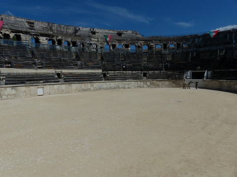 Les arènes de Nîmes