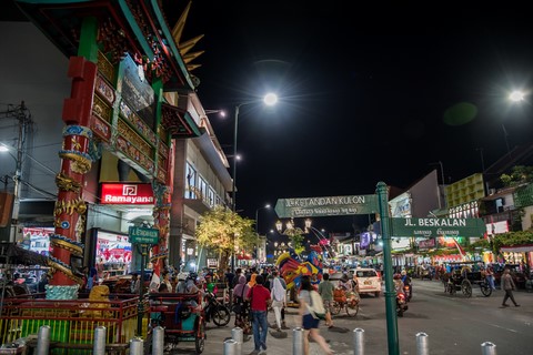 Malioboro Yogyakarta Java Indonésie