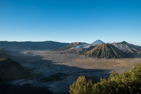 Retour vers l'hôtel Ndgadisari Mount Bromo Java Indonésie