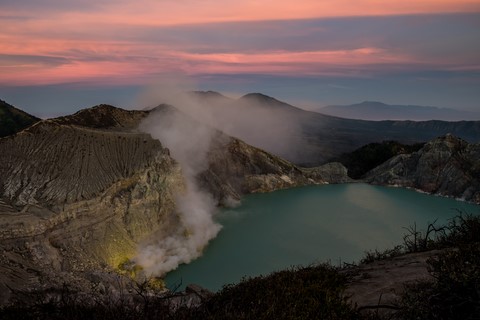 Kawah Ijen Pointview Java Indonésie