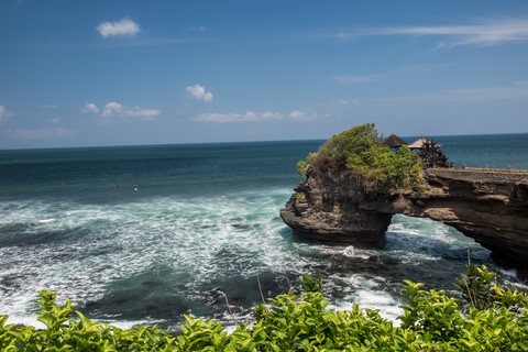 Pura Batu Balong Temple Tanah Lot Bali Indonésie
