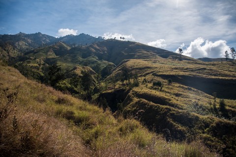 Vue au POS II Mount Rinjani Lombok