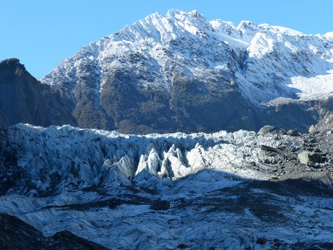 Fox glacier Nouvelle-Zélande