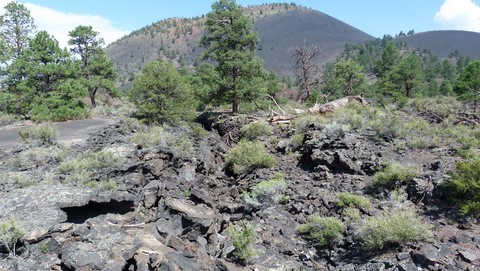 Sunset crater volcano Etats-Unis