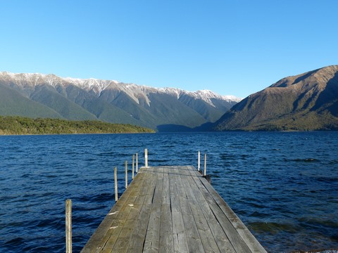 Lac rotoiti Nouvelle-Zélande