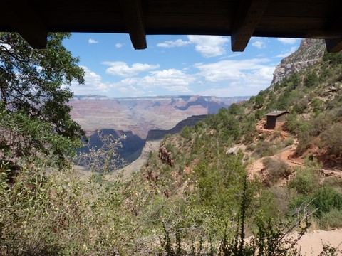 Grand Canyon bright angel trail Etats-Unis