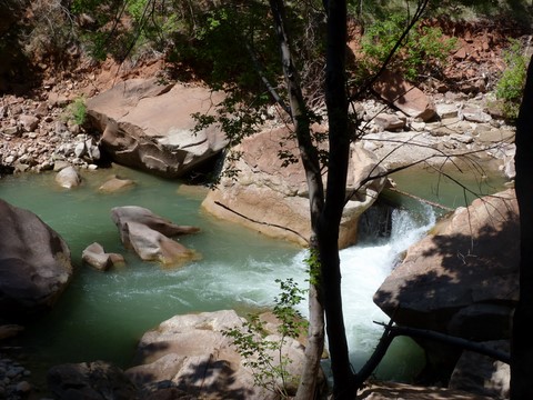 Riverside walk Zion Etats-Unis