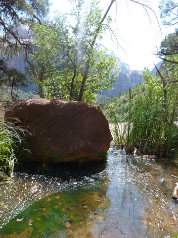 Emerald's pools Zion Etats-Unis