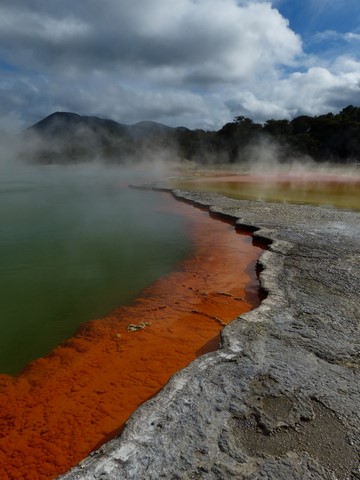 Wai o Tapu Nouvelle-Zélande Champagne pool