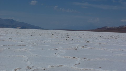 Badwater bassin Death valley Etats-Unis
