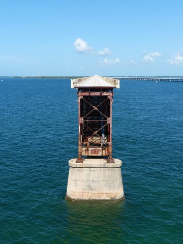 Big Pine key Old bridge Floride Etats-Unis