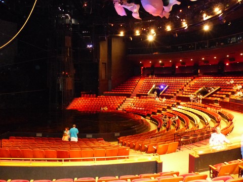 La nouba cirque du soleil Downtown Disney Orlando Floride Etats-Unis