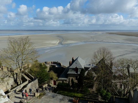 Baie du Mont-Saint-Michel Normandie France
