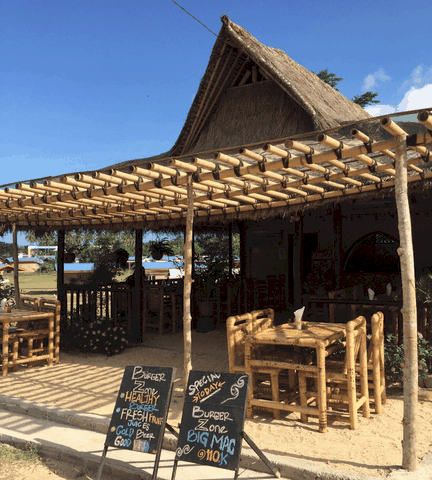 Burger Zone Kuta Lombok Indonésie