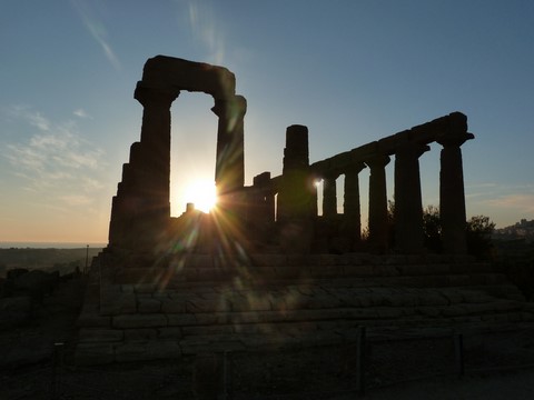 La vallée des temples Agrigente Sicile
