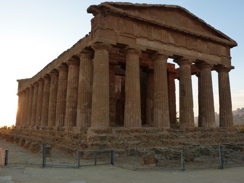 La vallée des temples Agrigente Sicile