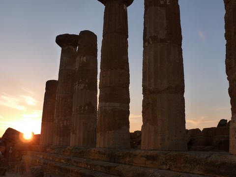 La vallée des temples Agrigente Sicile