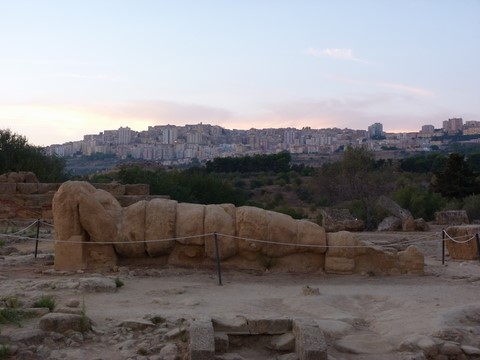 La vallée des temples Agrigente Sicile
