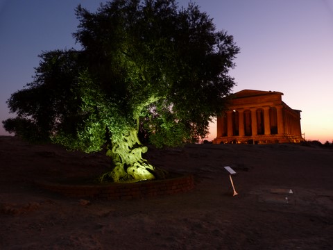 La vallée des temples Agrigente Sicile