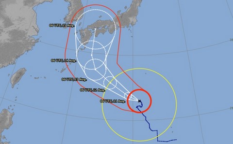 Typhon Krosa Japon