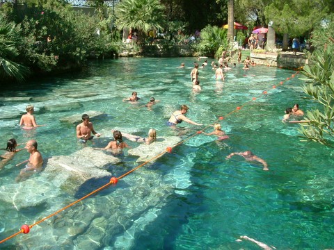Piscine de Cléopâtre Pamukkale Turquie
