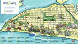 Carte Art deco Miami Beach Floride Etats-Unis