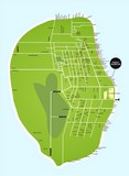Gili Trawangan map