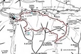 Carte boucle lillaz lago di loie Gran Paradiso