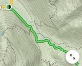 Sentier du glacier Illecillewaet Map
