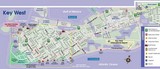 Carte Key West Floride Etats-Unis