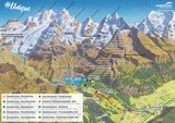 Carte Kandersteg Oeschinensee Suisse