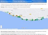 Percurso dos Sete Vales Suspensos Map