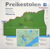 Preikestolen Map