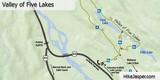 Valley of five lakes Map